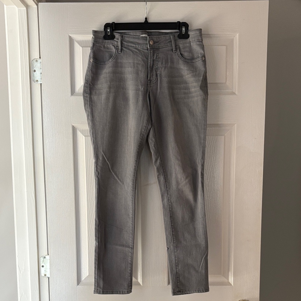 Women's Old Navy Super Skinny Gray Jeans